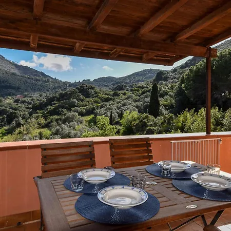 Panoramic House On Elba Island With Jacuzzi * Portoferraio